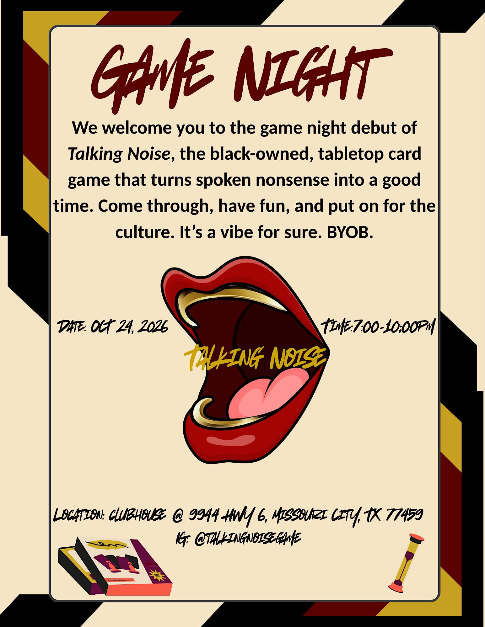 Game Night in Missouri City