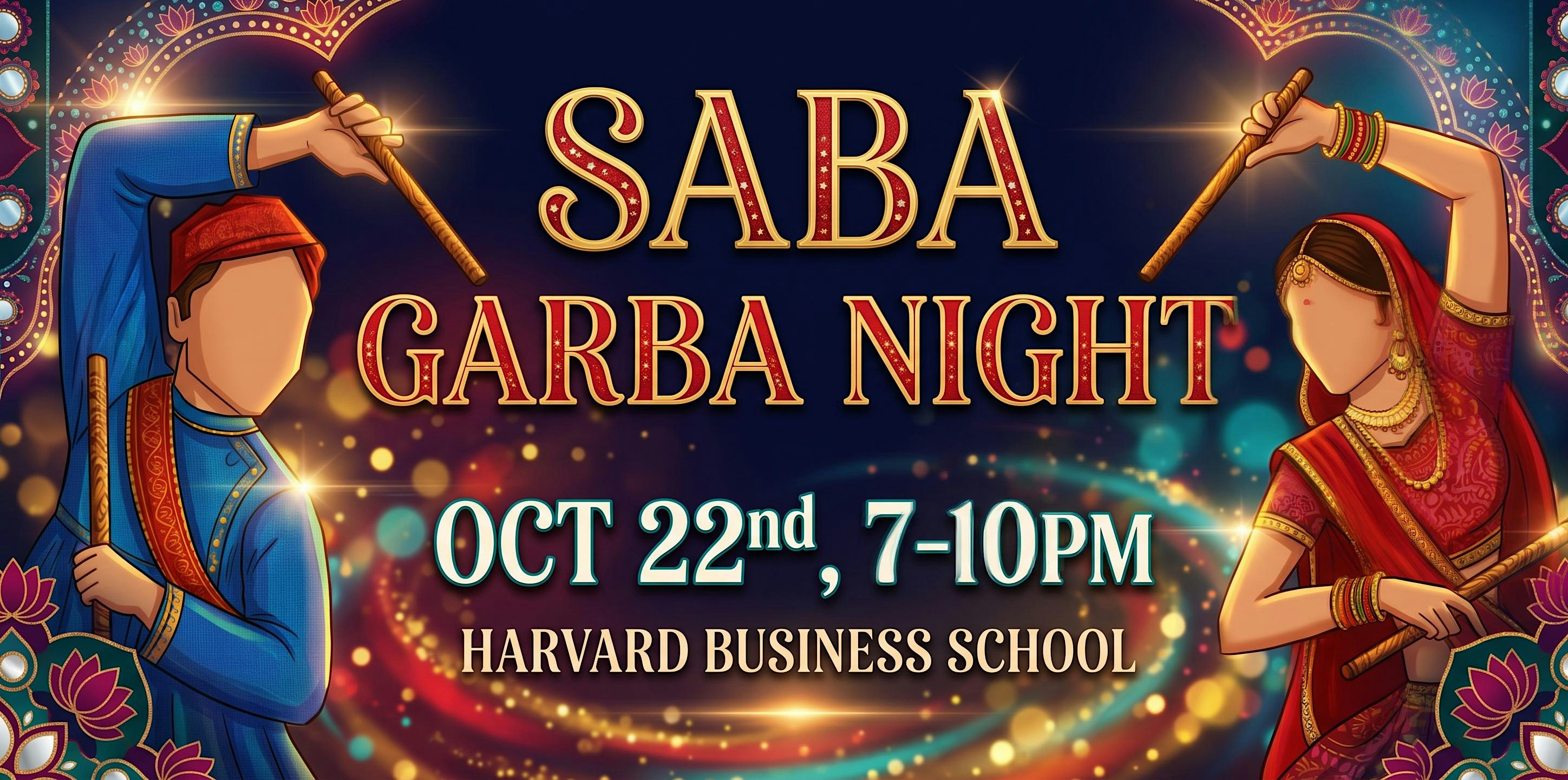 SABA Garba Night at HBS