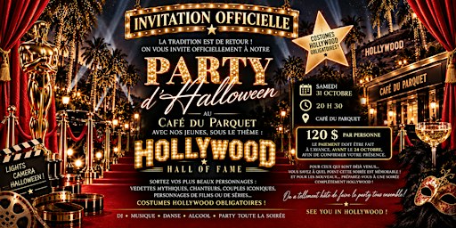 HALLOWEEN HOLLYWOOD PARTY COSTUMÉ