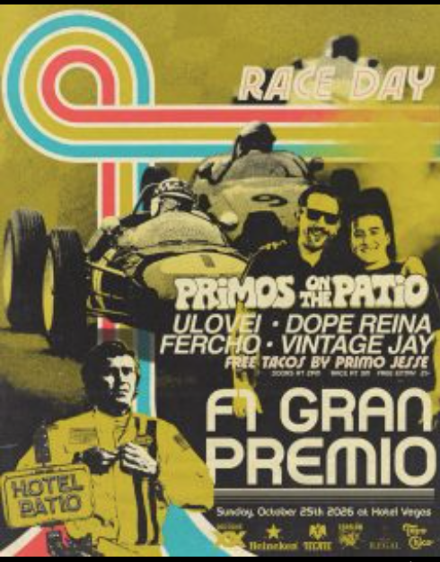 Primos on the Patio with ulovei & Primo Jesse + FREE TACOS!