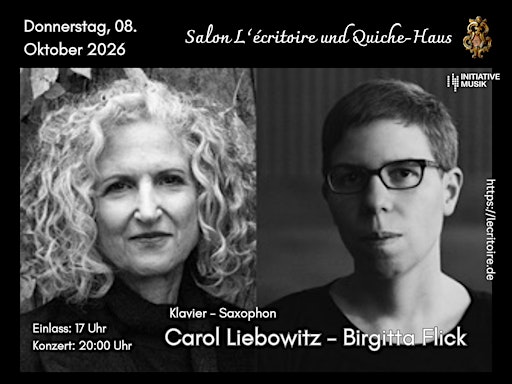 Carol Liebowitz – Birgitta Flick (Klavier - Saxophon Duo)