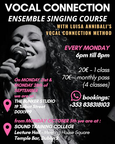 VOCAL CONNECTION - SINGING COURSE