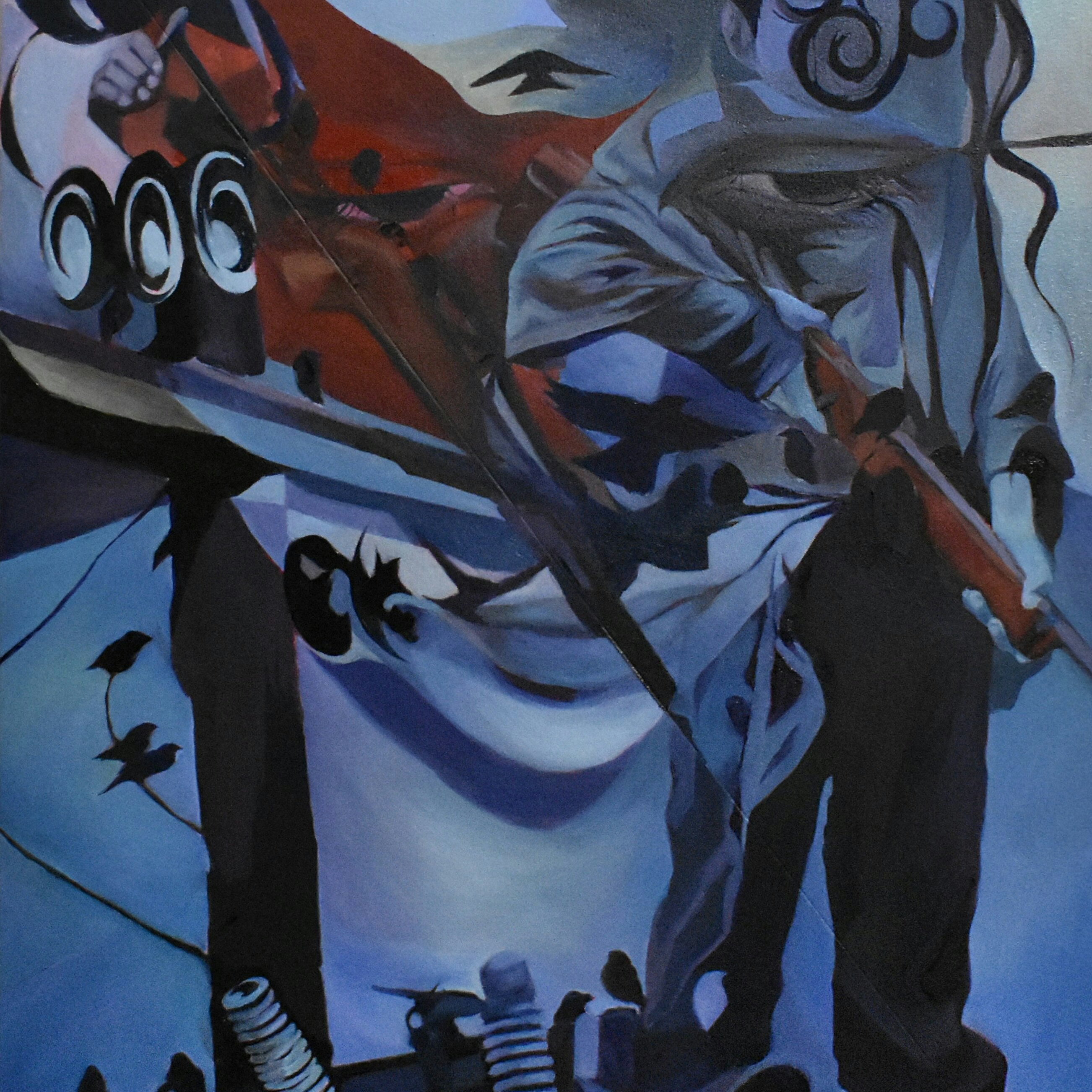The Closing Reception of If I Were You (And I Wish I Was) by Alec Basse
