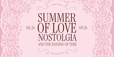 Outdoor Movie Series: Summer of Love, Nostalgia, and the Passing of Time