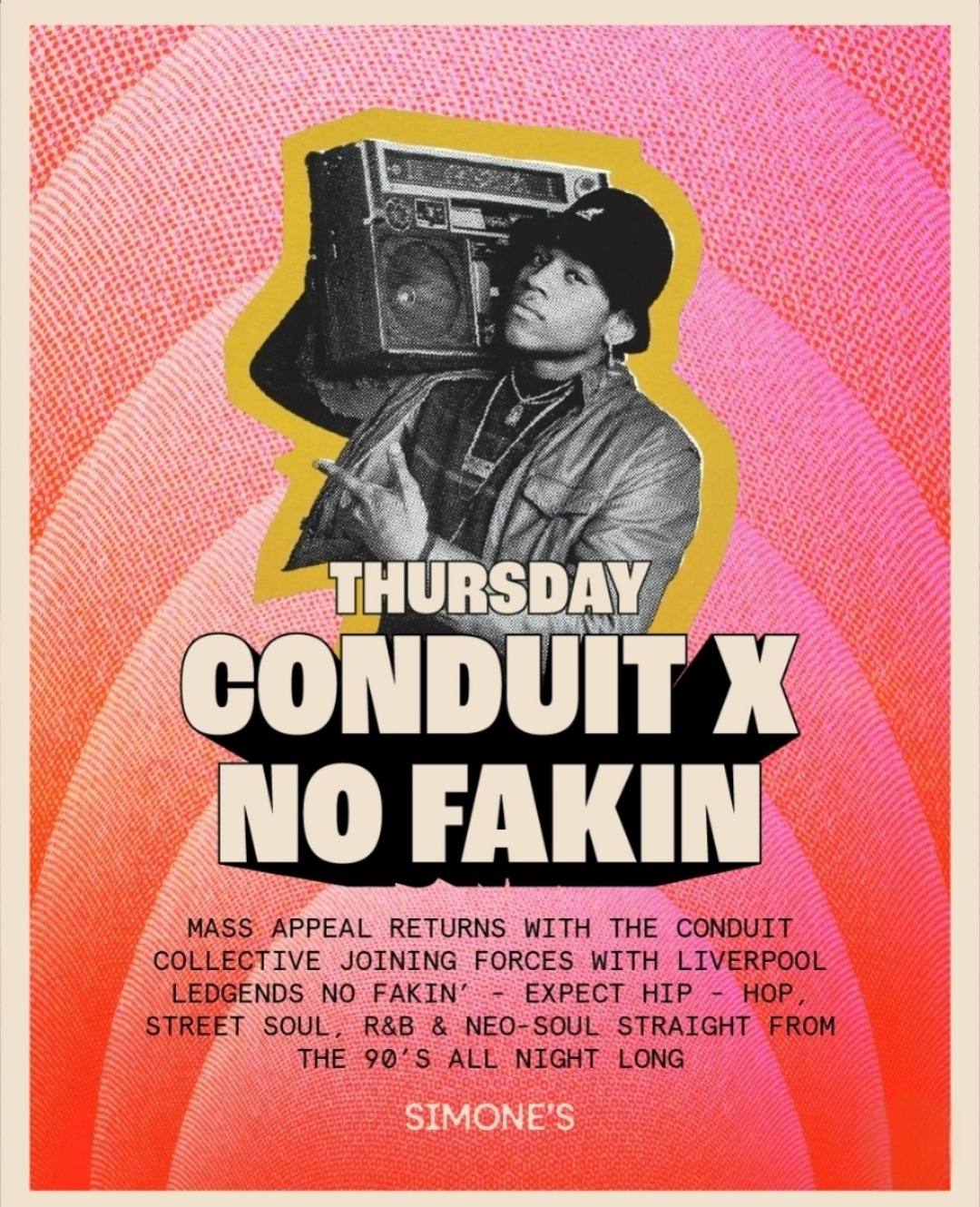 Simone's presents Conduit x No Fakin