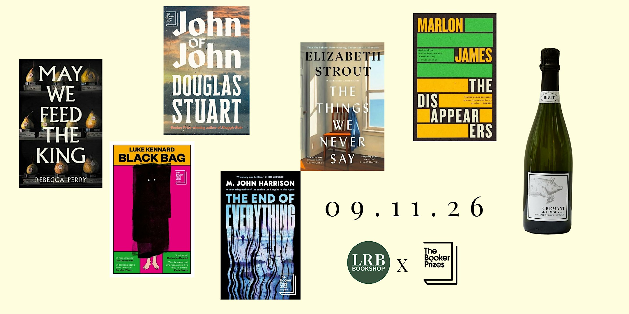 Booker Prize Watch Party @ The London Review Bookshop