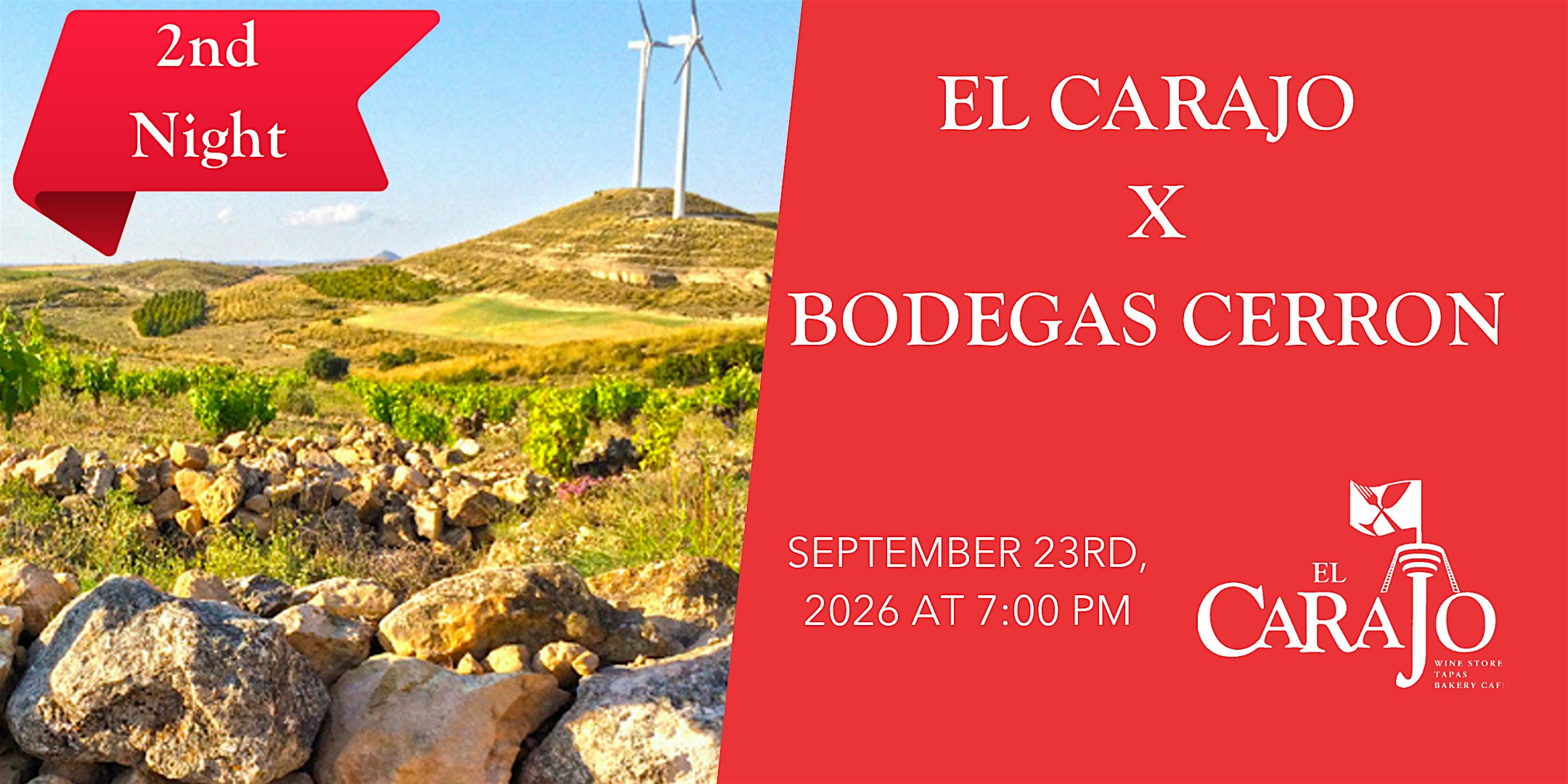 El Carajo X Bodegas Cerron 2nd Night
