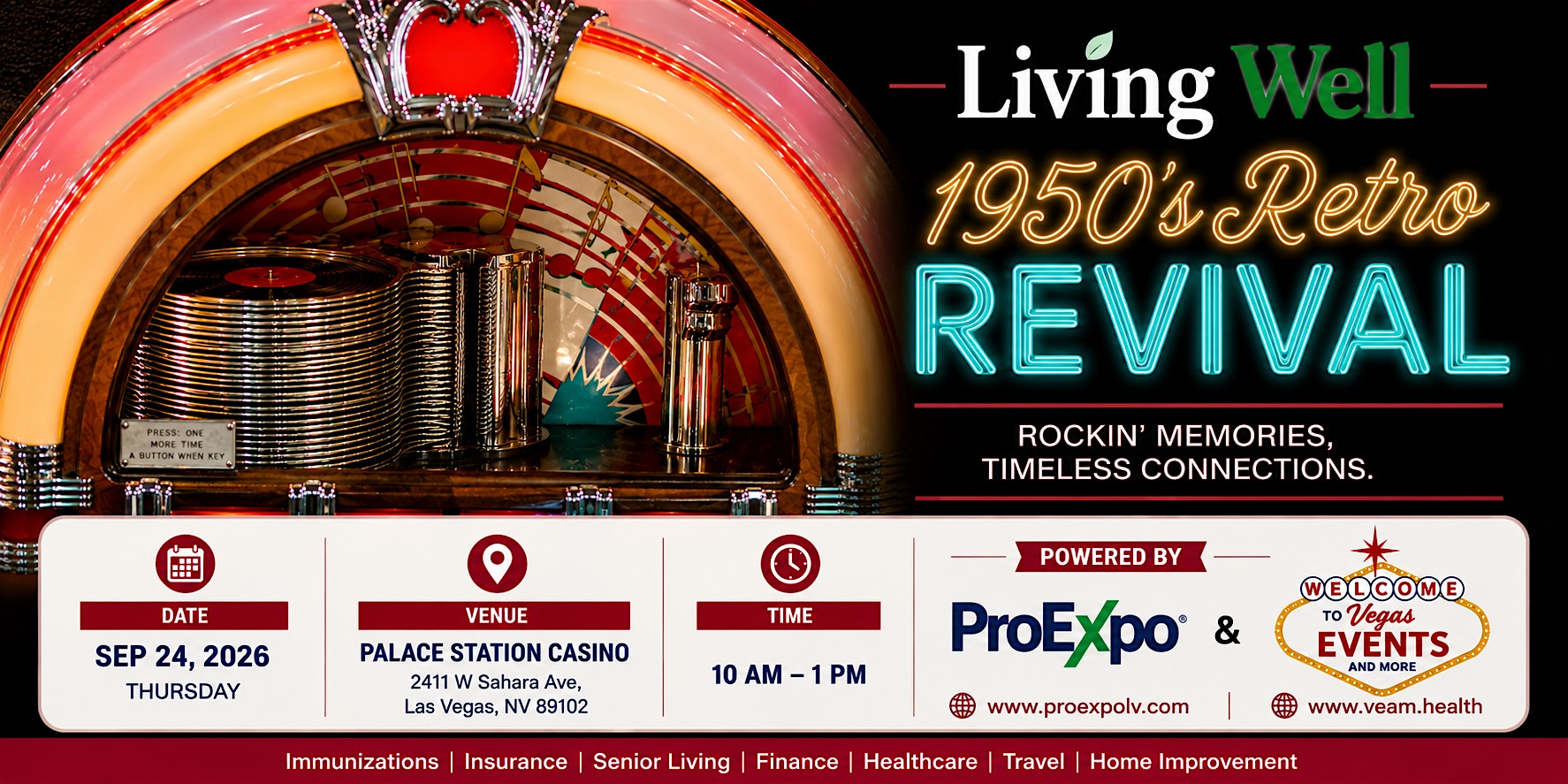 Living Well Expo – 1950’s Retro Revival