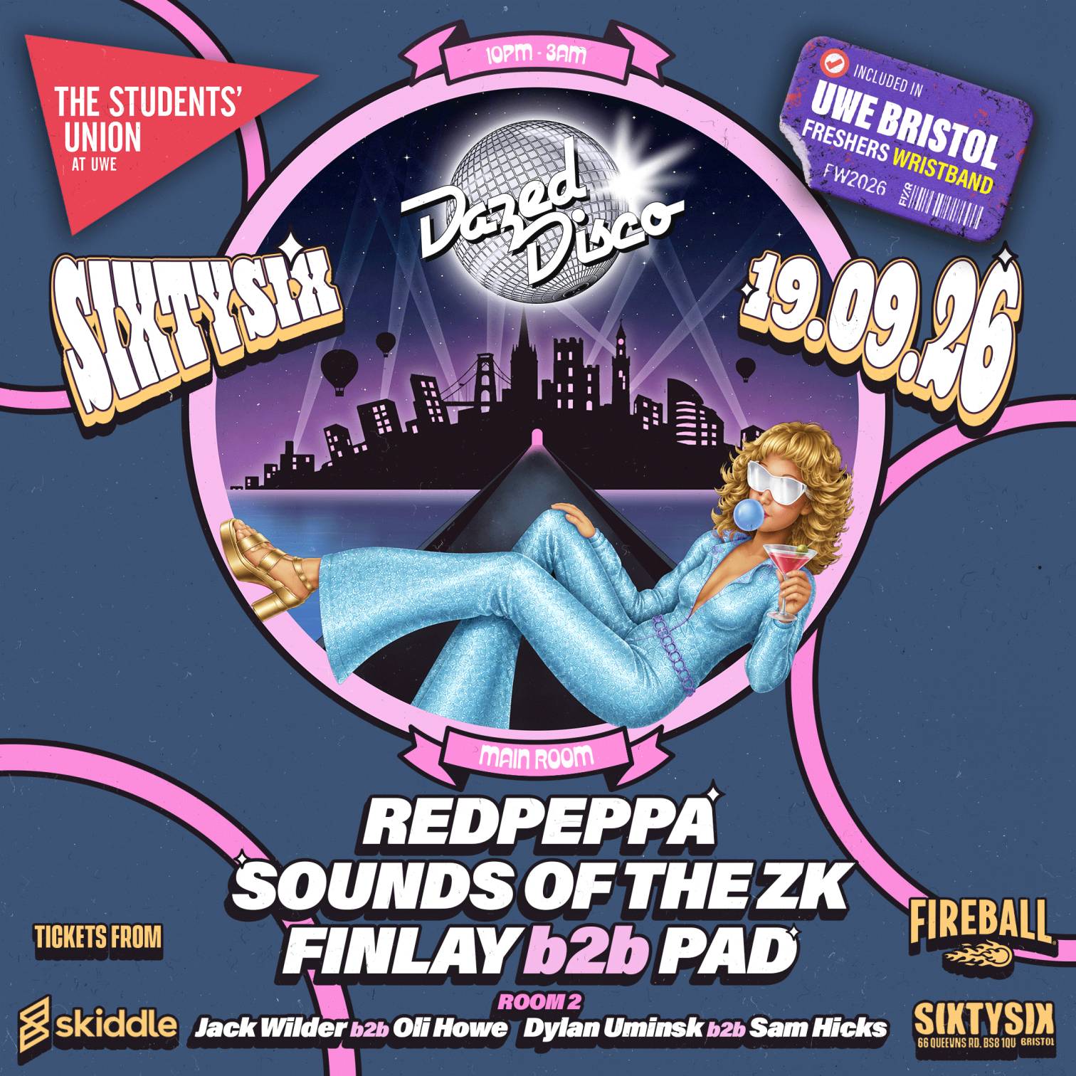 UWE Bristol Official Freshers - Dazed Disco