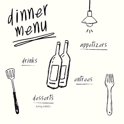 The Parlor Pour | A Curated Wine Dinner | Winter  Menu Pairing