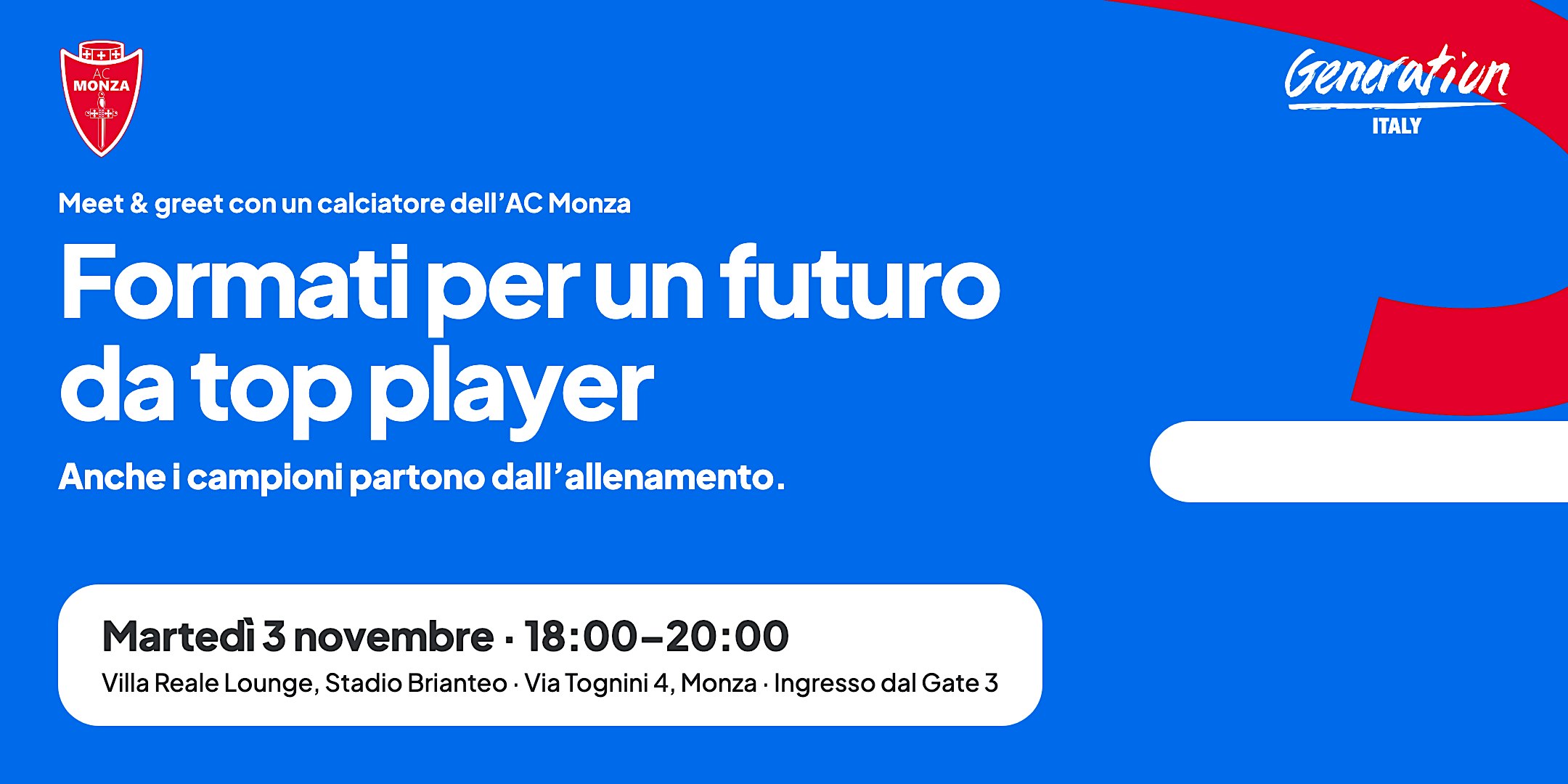 Formati per un futuro da top player