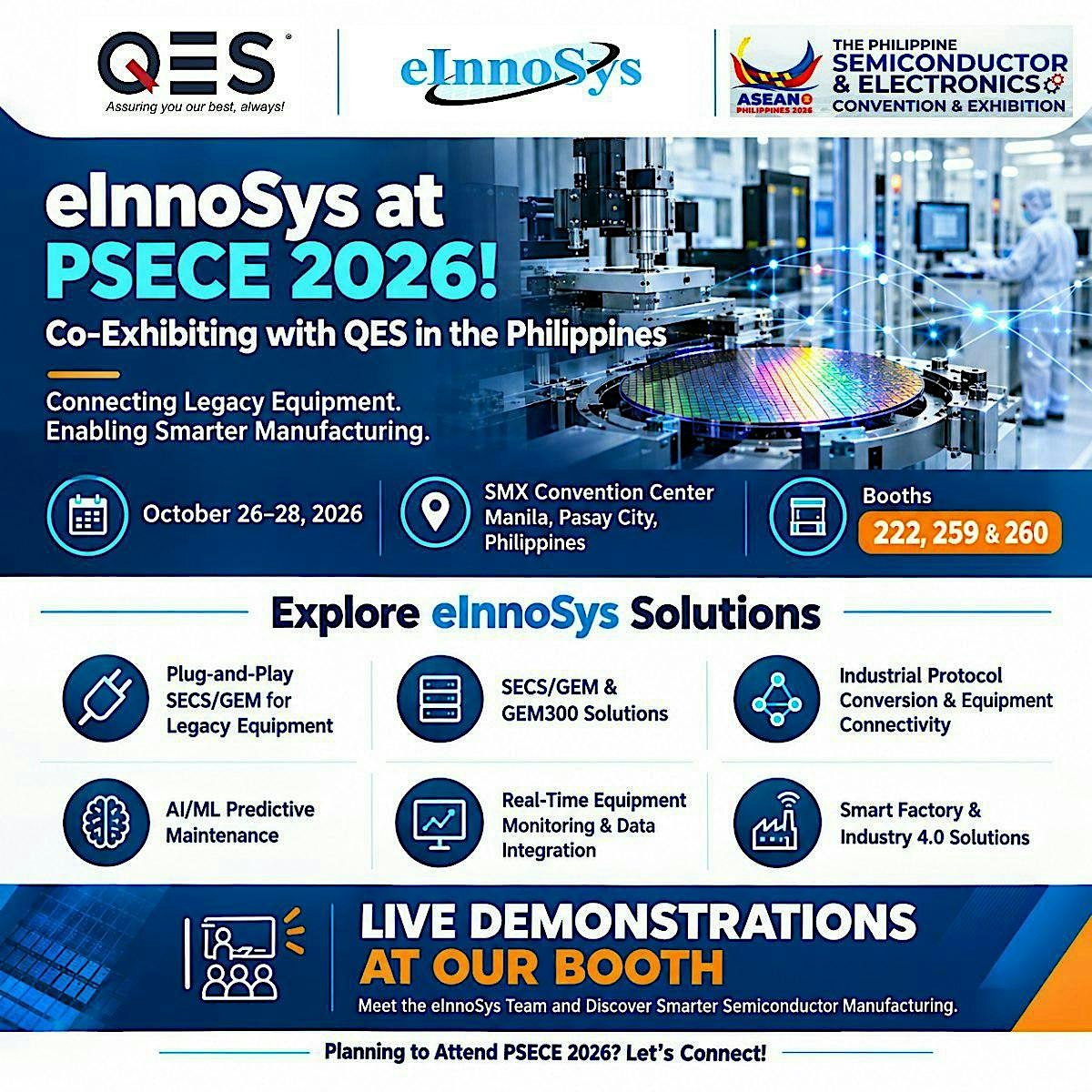 eInnoSys at PSECE 2026 | Philippines