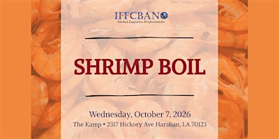 2026 IFFCBANO Shrimp Boil