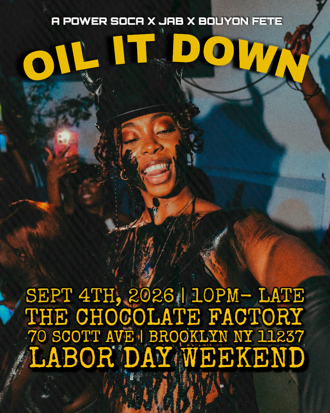 OIL IT DOWN: Labor Day Weekend