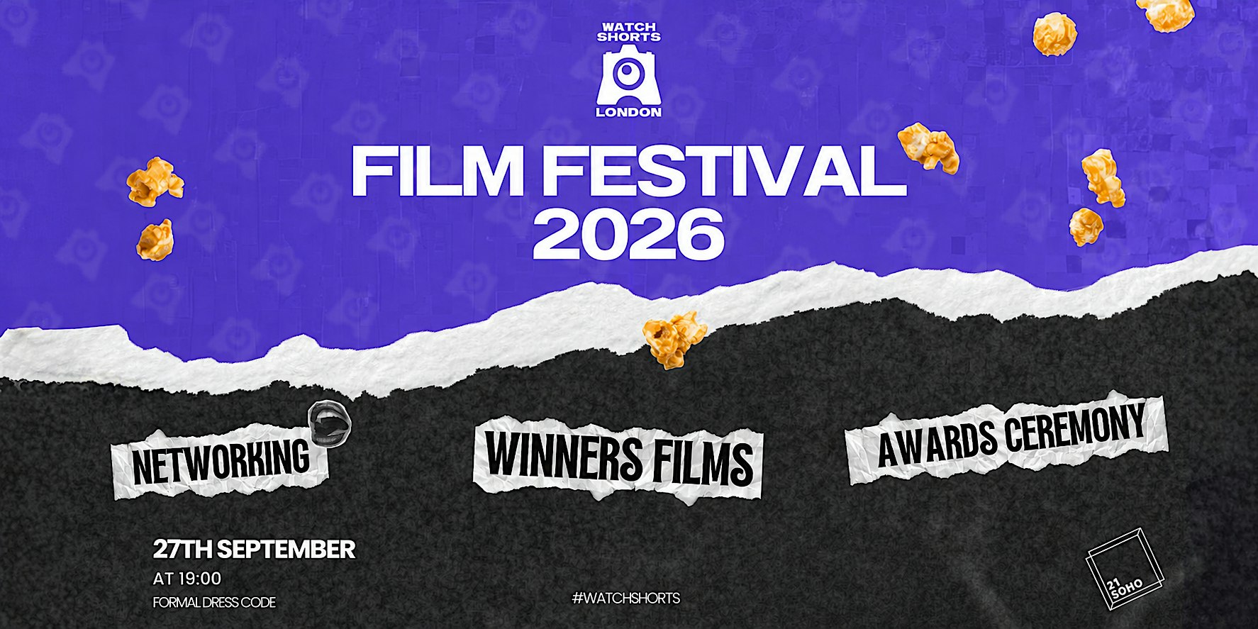 Watch Shorts Film Festival - Winners Screening with Awards & Networking
