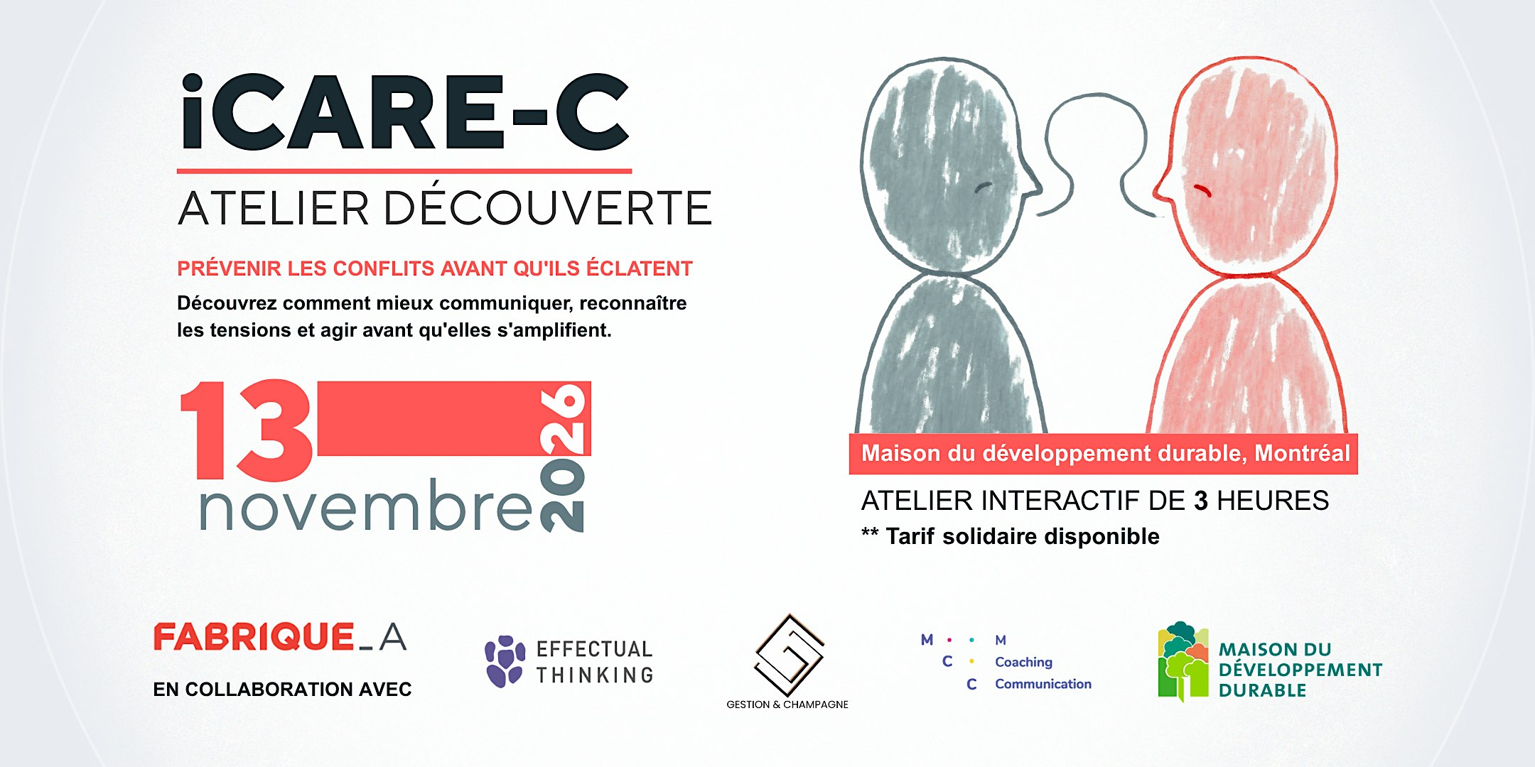 iCARE-C | ATELIER DÉCOUVERTE