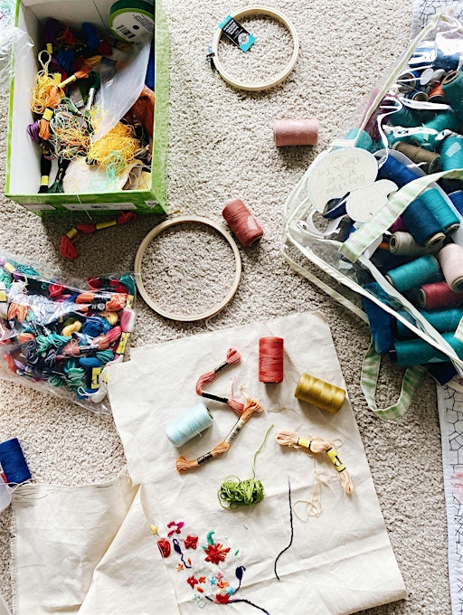 Holiday Workshop: Tote bag embroidery (10-12 years)