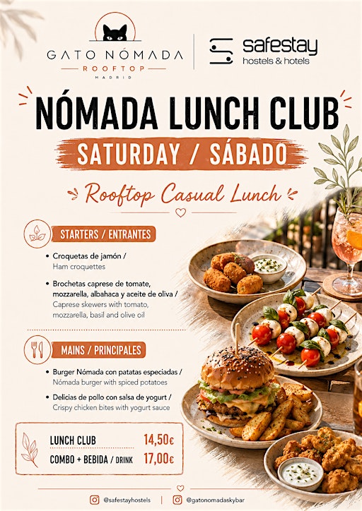 Saturday Casual Lunch · Nómada Lunch Club