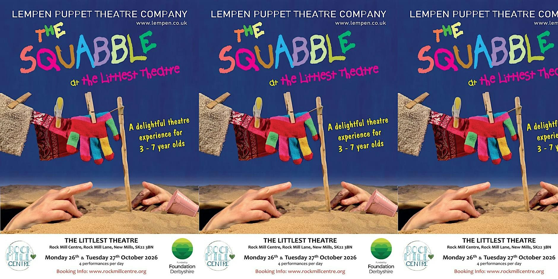 The Squabble - puppet show at The Littlest Theatre