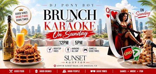 Brunch and Karaoke on Sunday