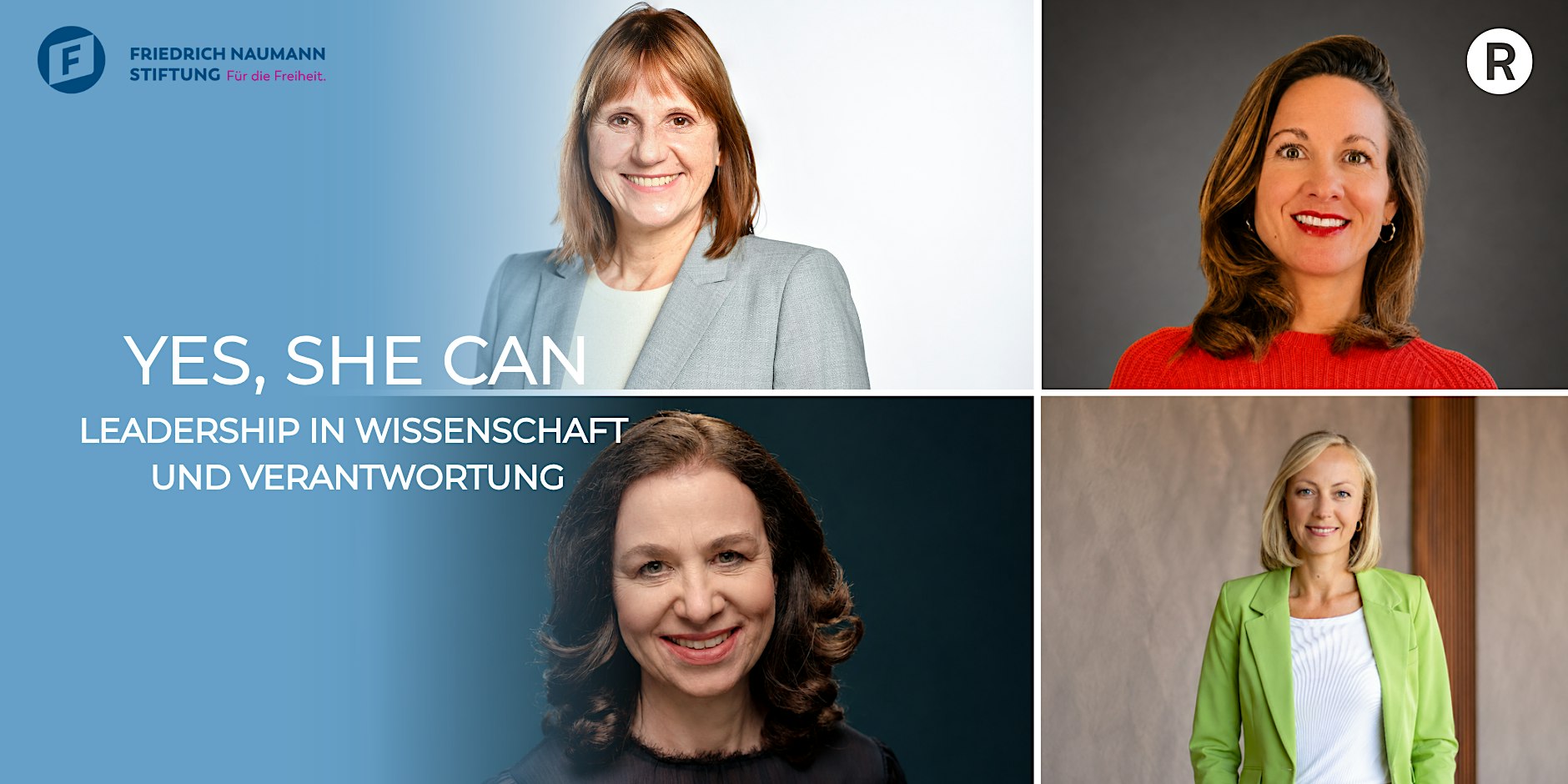 Yes, she can – Leadership in Wissenschaft und Verantwortung