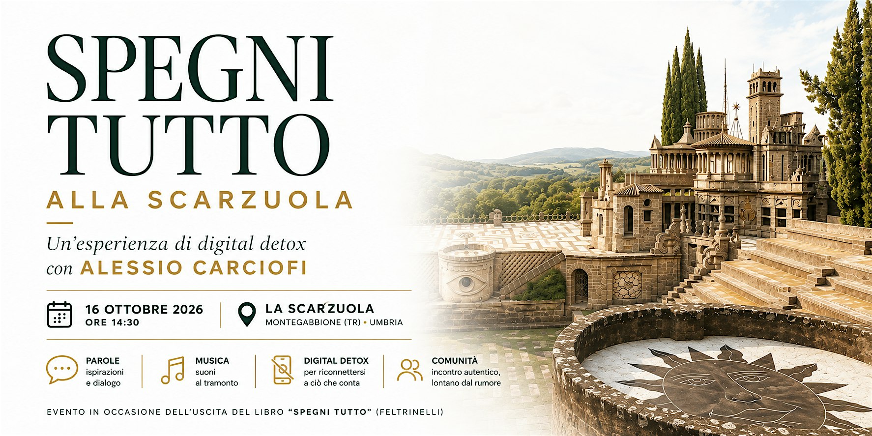 Spegni tutto  alla Scarzuola
