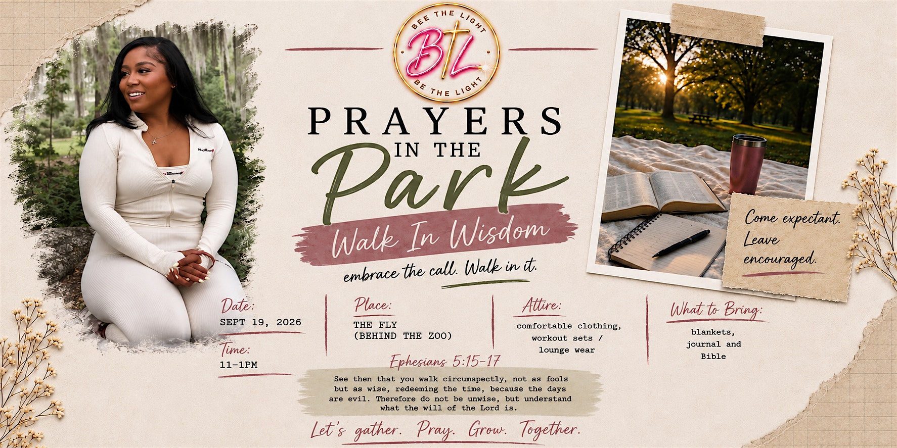 Prayers In The Park | Walk In Wisdom