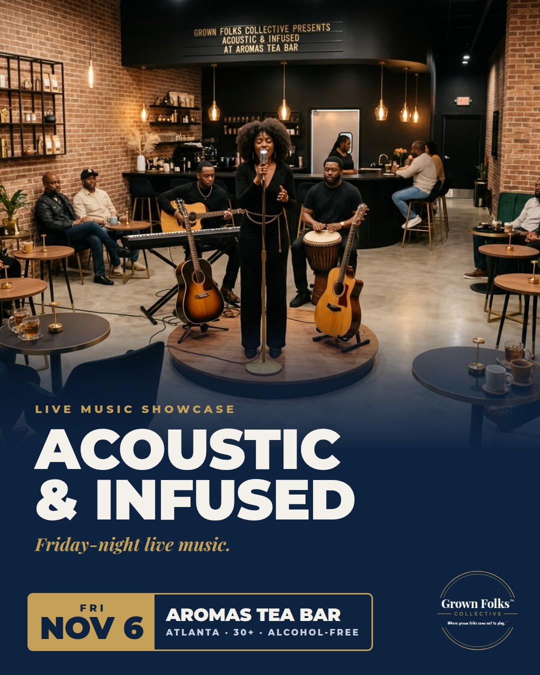 Acoustic & Infused: November Live Music Showcase (30+)