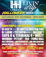 HALLOWEEN INDOOR FESTIVAL | 3000 PEOPLE, 30DJs/MCs, 3 Arenas
