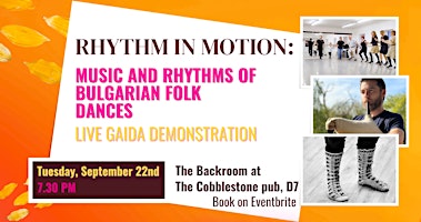 Music and rhythms of Bulgarian folk dances