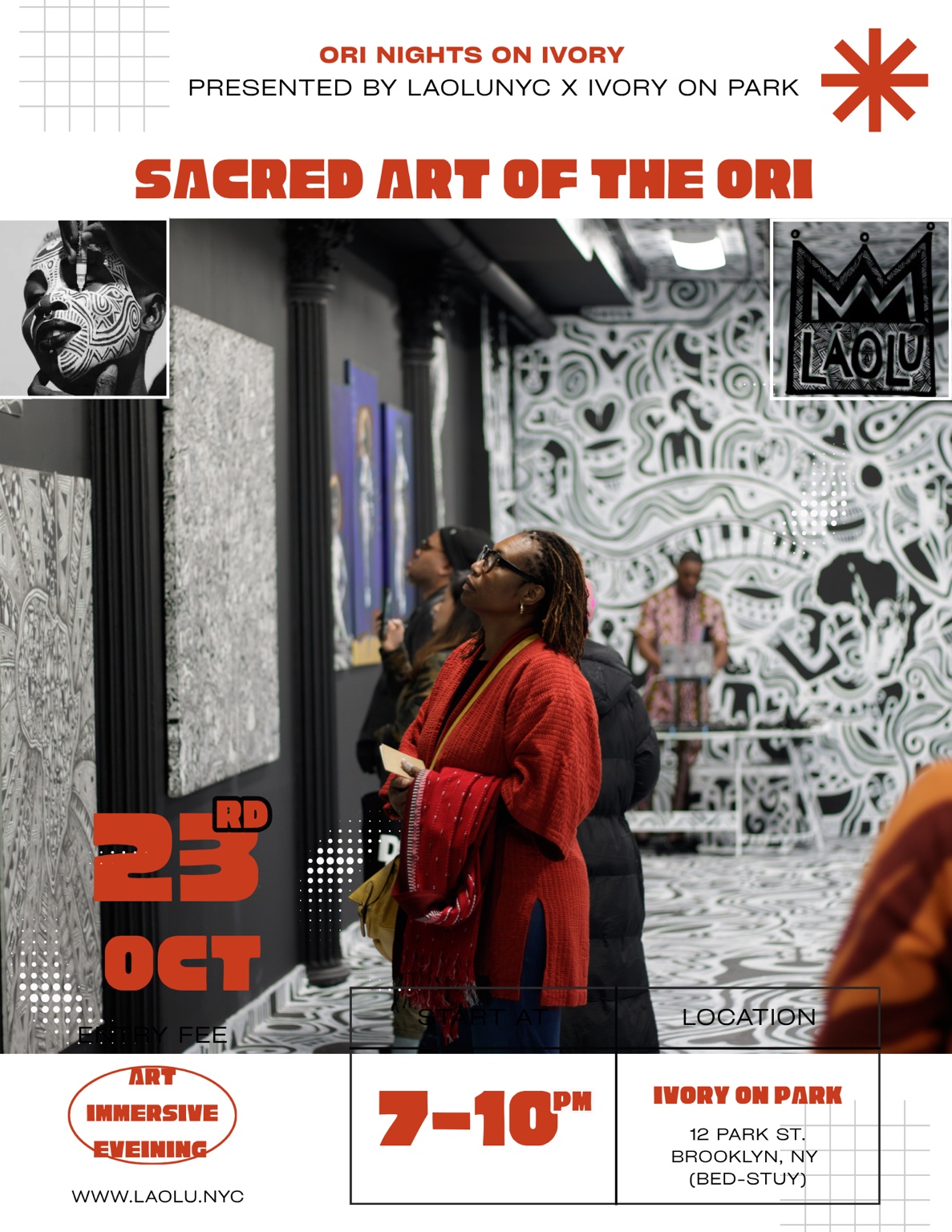ORI NIGHTS ON IVORY
Two Nights of Art, Music & Culture
October 23–24, 2026 | The Ivory on Park