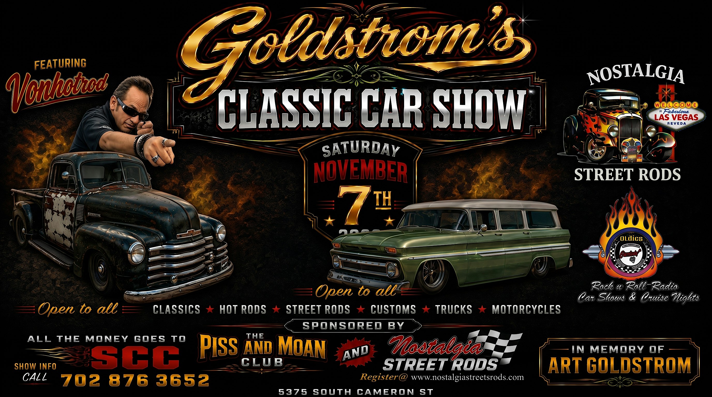 Goldstrom's Classic Car Show