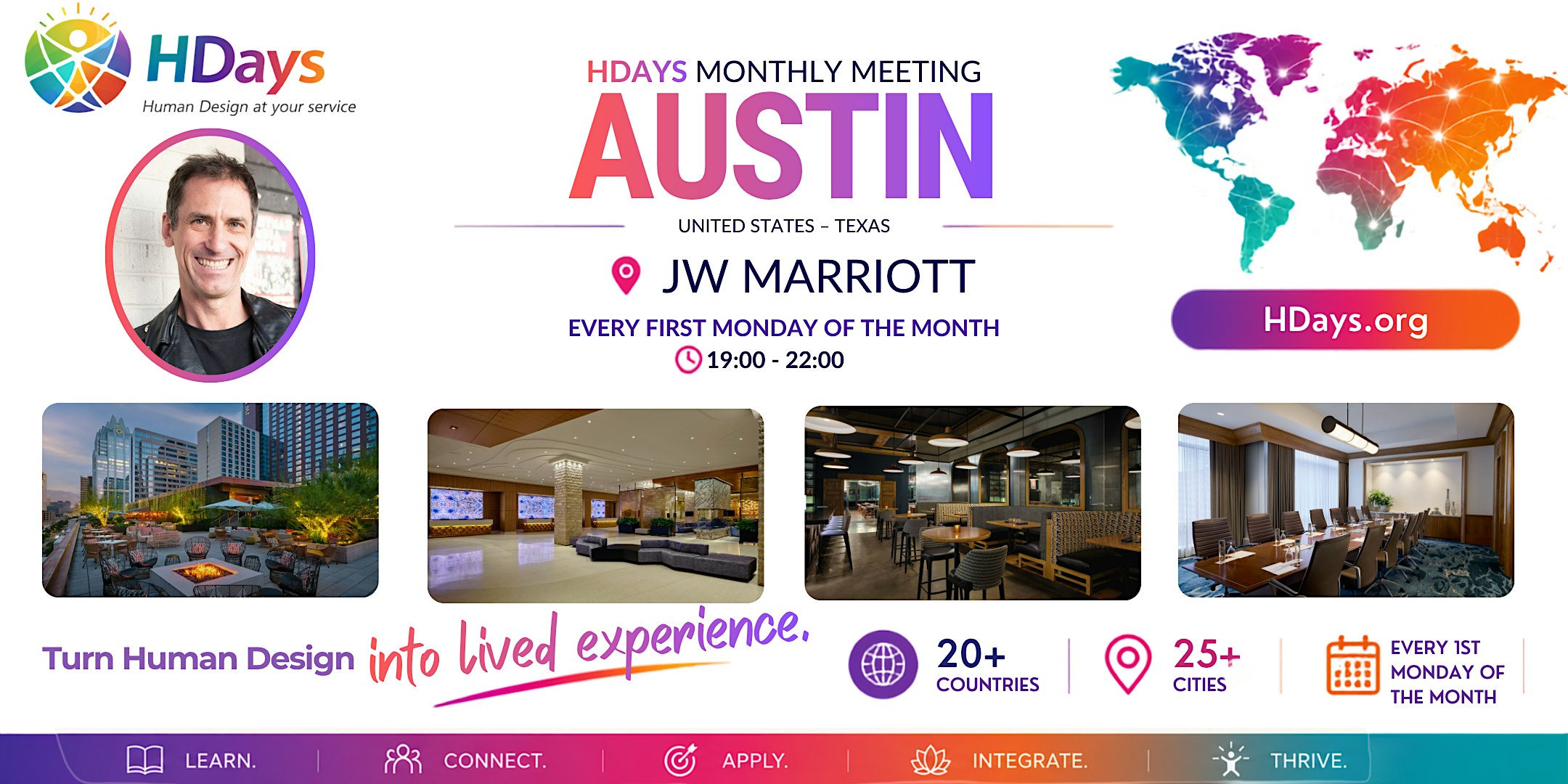 HDays Monthly Meeting in Austin at JW Marriott Austin