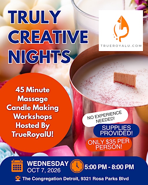 Massage Candle Making With TrueRoyalU