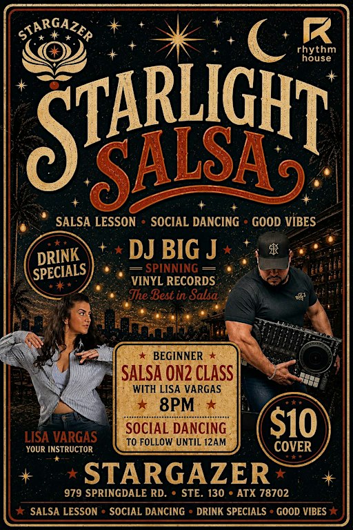 Starlight Salsa at Stargazer
