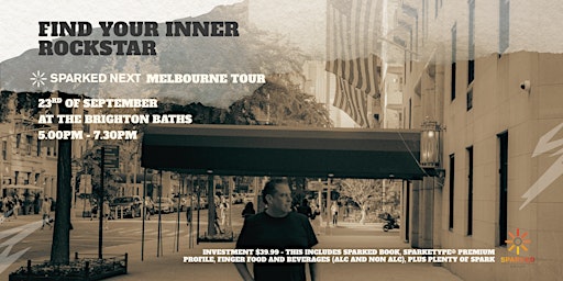 SPARKED NEXT Tour. Find Your Inner Rockstar.
