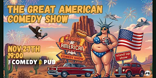 The Great American Comedy Show | English Stand-Up Comedy Vienna
