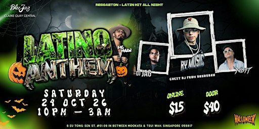 Latino Anthem: Halloween Edition  — Reggaeton & Latin Hits