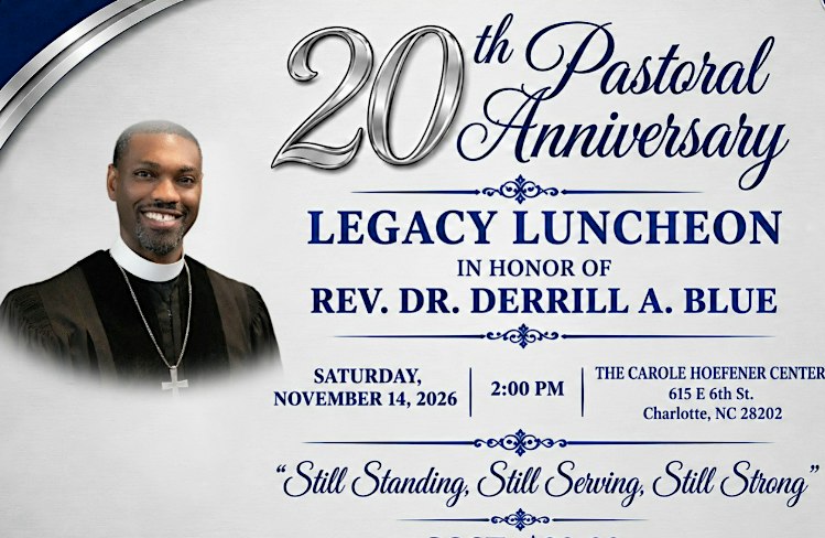 Legacy Luncheon in Honor of Rev. Dr. Derrill A. Blue