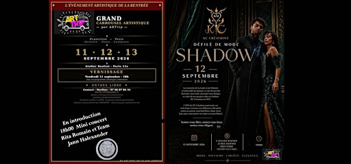 Défilé de mode Kamui Shiro création « Collection Shadow »