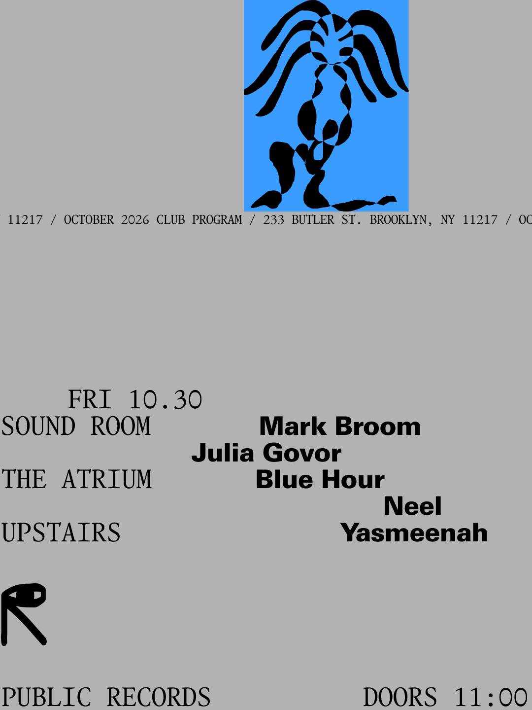 Mark Broom, Julia Govor / Blue Hour, Neel / Yasmeenah