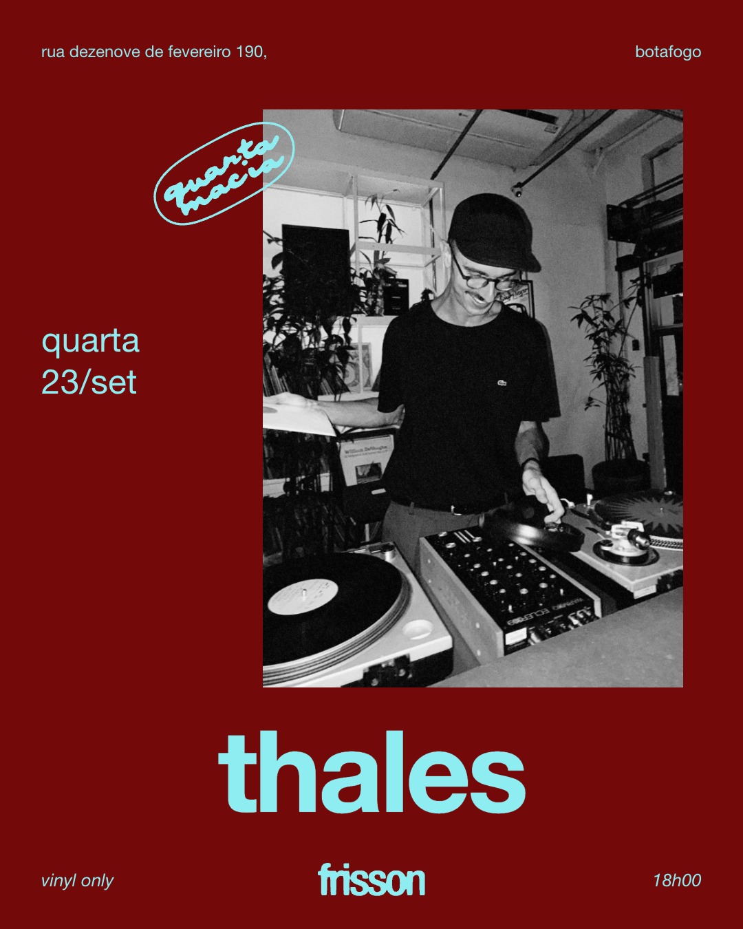 Frisson Recebe: Thales