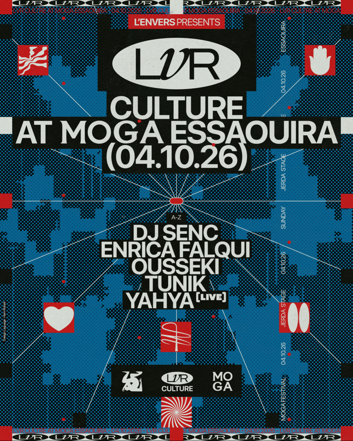 LVR CULTURE at MOGA FESTIVAL: Tunik, DJ Senc, Enrica Falqui, YAHYA, OUSSEKI