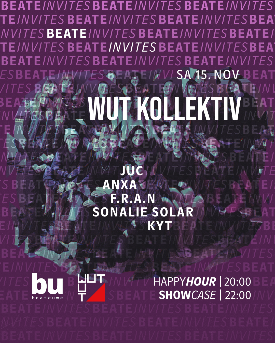 Beate Invites /// WUT Kollektiv