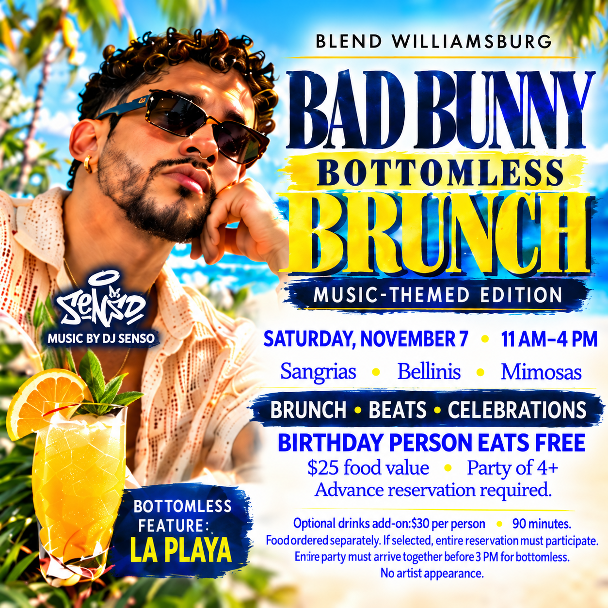 BAD BUNNY BOTTOMLESS BRUNCH EDITION