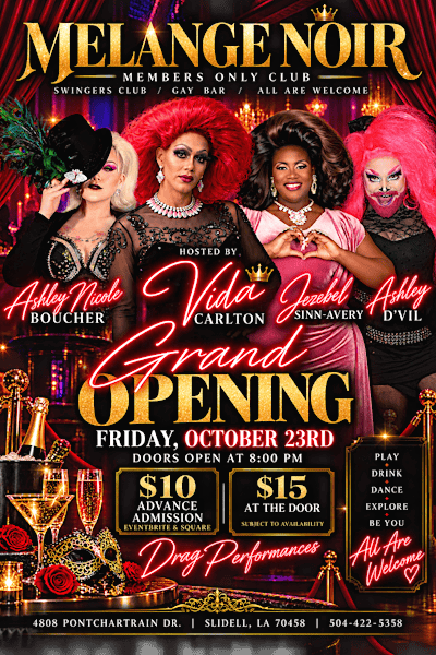 Mélange Noir Newest LGBTQ Bar is having a Grand Opening