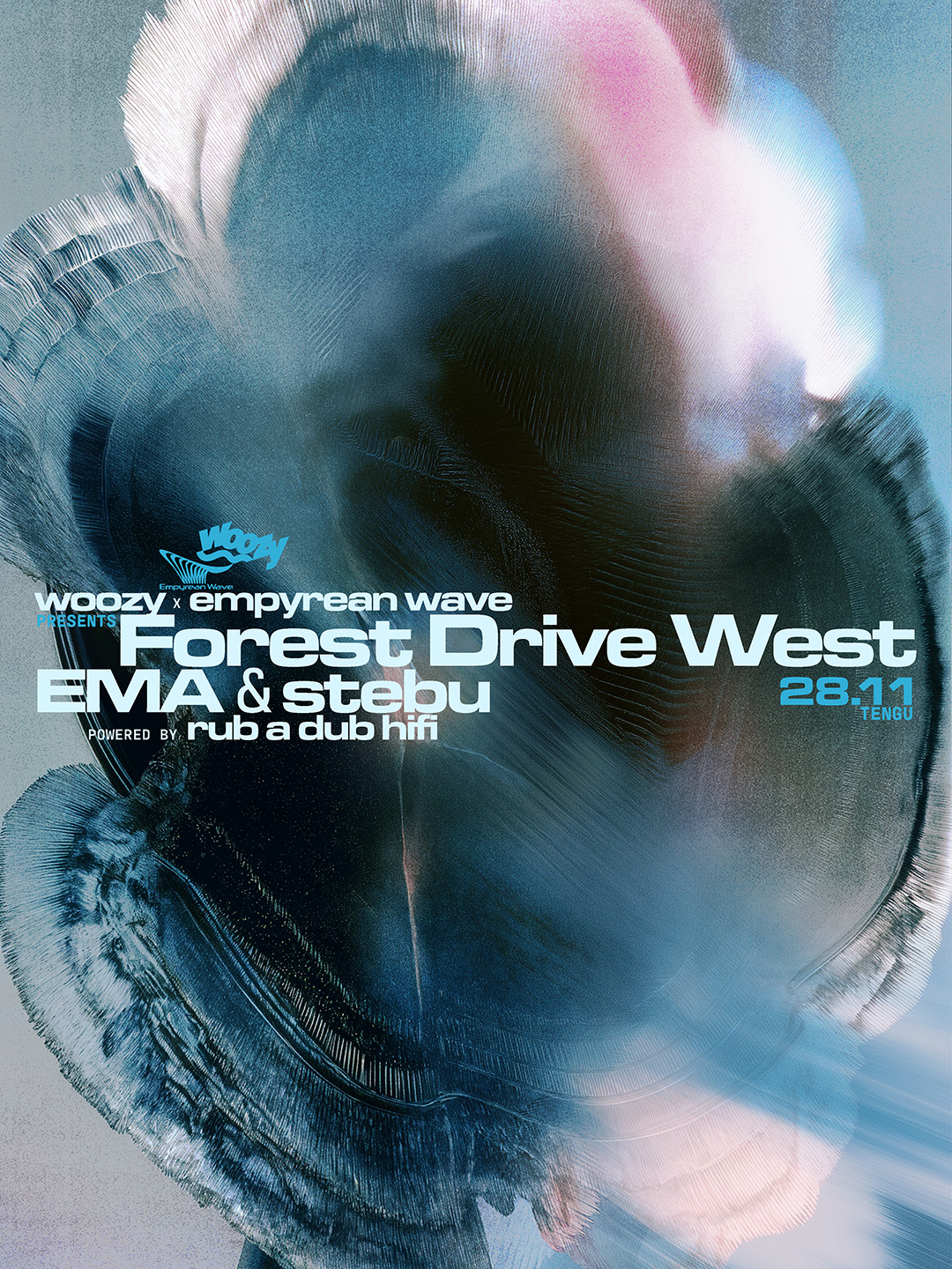 Woozy X Empyrean Wave: Forest Drive West, EMA & stebu Powered by Rub A Dub Hifi
