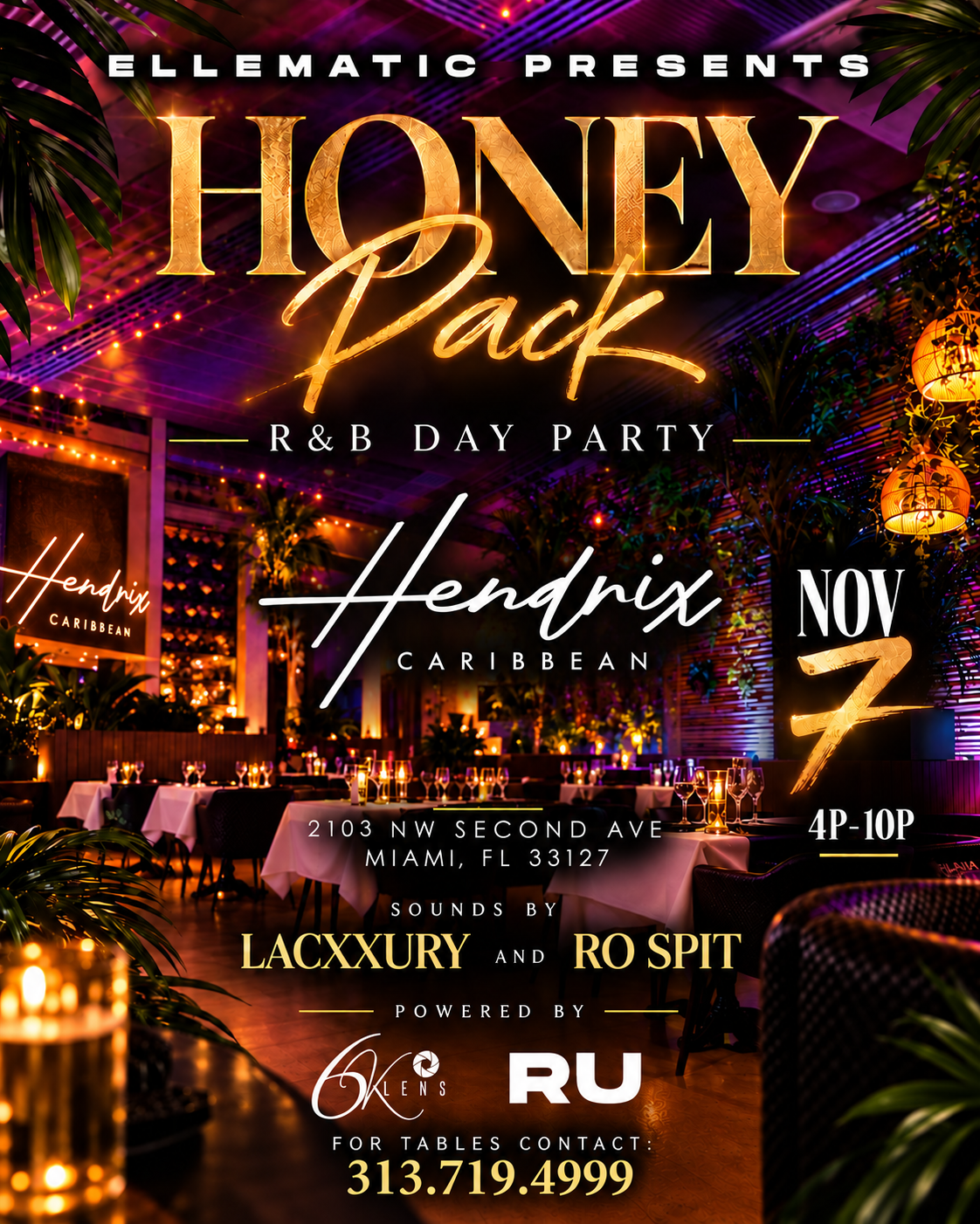 Honey Pack - R&B Day Party