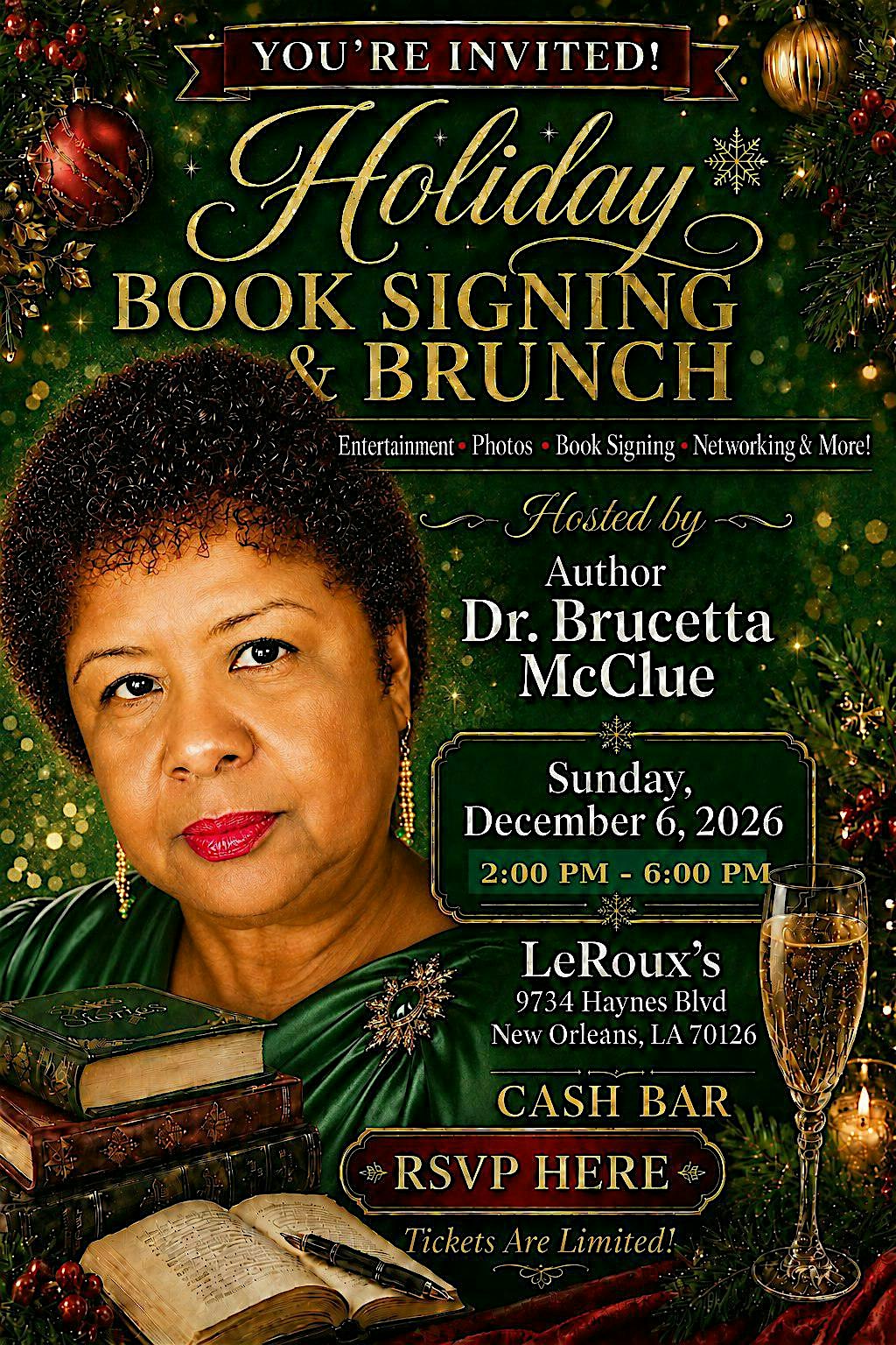 Brunch, Entertainment & Booksigning