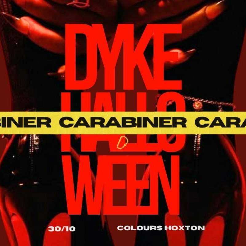Carabiner: Dyke Halloween
